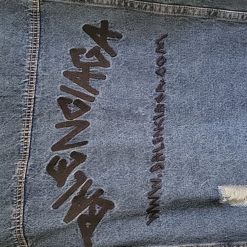 Oversized super cute Jean jacket